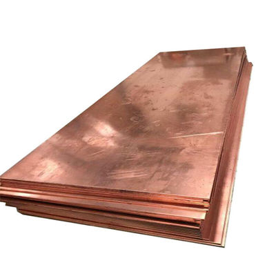 99.9٪ خلوص 20 گج ورق مس فلز 0.1mm تا 200mm