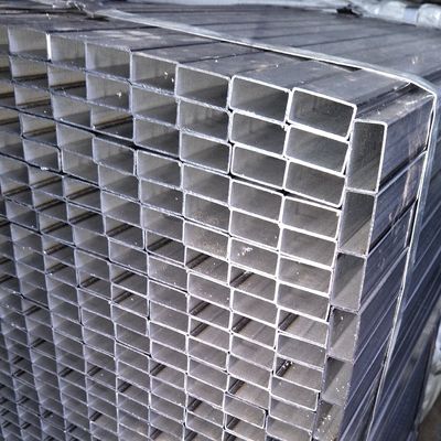 لوله فولادی گالوانیزه مربع و داغ، ضخامت دیوار 0.4mm-26mm