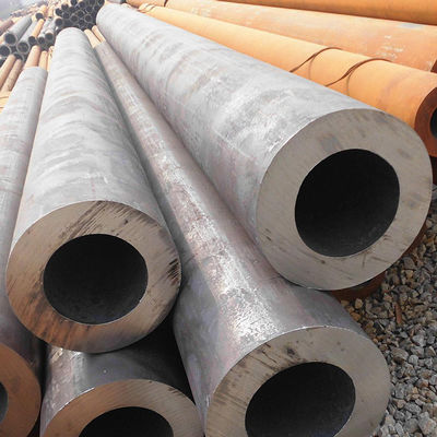 لوله فولادی کربن بی درهم API 5l / ASTM A53 / ASTM 252 / API 5CT رنگ سیاه